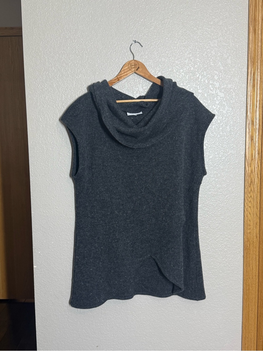 Bryn Walker Cowl Neck Wool Sweater Vest